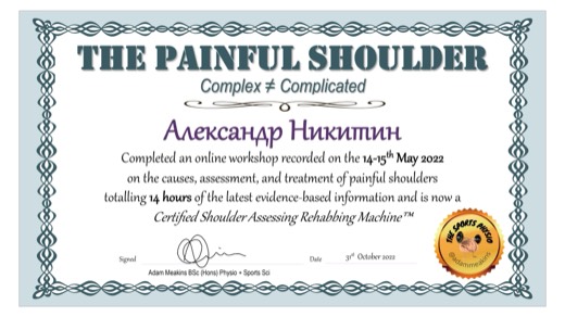 The Painful Shoulder · The Sports Physio, 2022